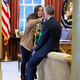 “Dad, I hate it when you cry.” Feb. 23, 2015
White House Photo by Pete Souza